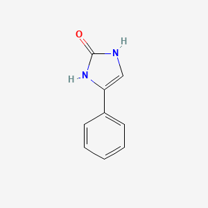 4-Phenyl-1H-imidazol-2(3H)-one chemical structure (CAS 6794-69-0)