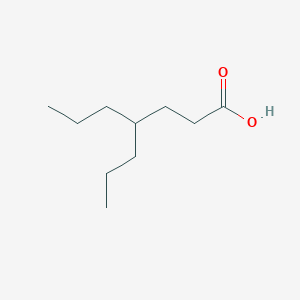 4-Propylheptanoic acid chemical structure (CAS 6796-27-6)