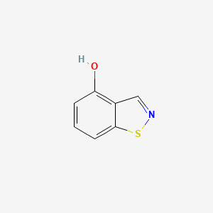 Benzo[d]isothiazol-4-ol chemical structure (CAS 67982-15-4)