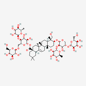 Hederacholichiside F chemical structure (CAS 68027-14-5)