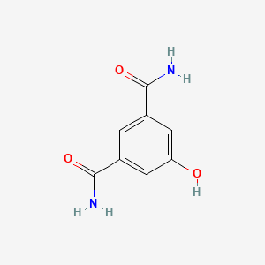 5-Hydroxyisophthalamide chemical structure (CAS 68052-43-7)