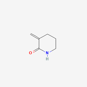 3-Methylenepiperidin-2-one chemical structure (CAS 68074-14-6)