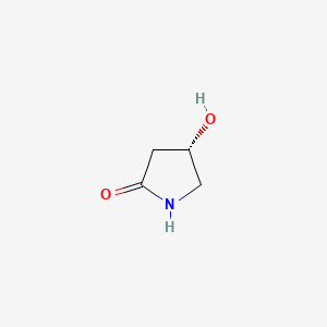 (S)-4-Hydroxypyrrolidine-2-one chemical structure (CAS 68108-18-9)