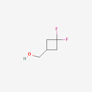 (3,3-Difluorocyclobutyl)methanol chemical structure (CAS 681128-39-2)