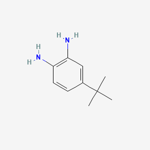 4-(tert-Butyl)benzene-1,2-diamine chemical structure (CAS 68176-57-8)