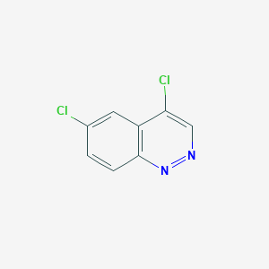 4,6-Dichlorocinnoline chemical structure (CAS 68211-13-2)