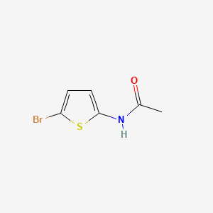 N-(5-Bromothiophen-2-yl)acetamide chemical structure (CAS 68236-26-0)