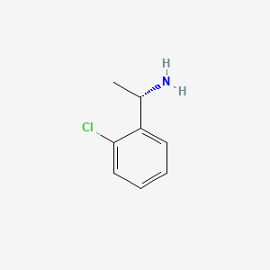 (S)-1-(2-Chlorophenyl)ethanamine chemical structure (CAS 68285-26-7)