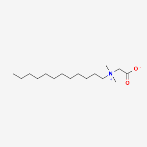 2-(Dodecyldimethylammonio)acetate chemical structure (CAS 683-10-3)