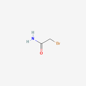 2-Bromoacetamide chemical structure (CAS 683-57-8)