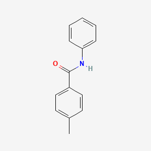 4-Methyl-N-phenylbenzamide chemical structure (CAS 6833-18-7)