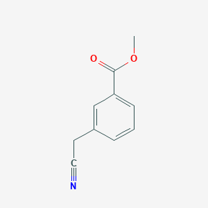 Methyl 3-(cyanomethyl)benzoate chemical structure (CAS 68432-92-8)
