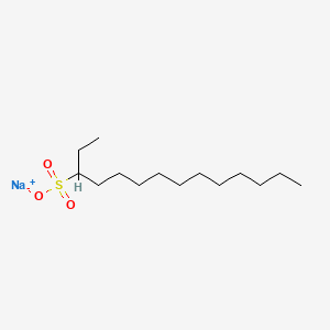 Sodium C14-16 olefin sulfonate chemical structure (CAS 68439-57-6)