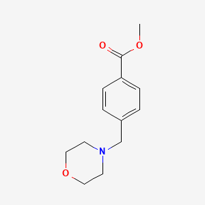 Methyl 4-(morpholinomethyl)benzoate chemical structure (CAS 68453-56-5)
