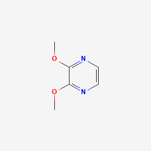 2,3-Dimethoxypyrazine chemical structure (CAS 68468-30-4)