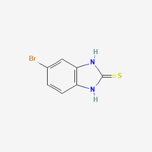 5-Bromo-1H-benzo[d]imidazole-2(3H)-thione chemical structure (CAS 68468-39-3)