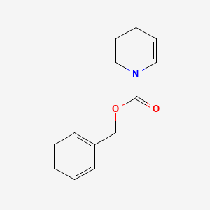 Benzyl 3,4-dihydropyridine-1(2H)-carboxylate chemical structure (CAS 68471-58-9)
