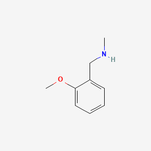 1-(2-Methoxyphenyl)-N-methylmethanamine chemical structure (CAS 6851-80-5)