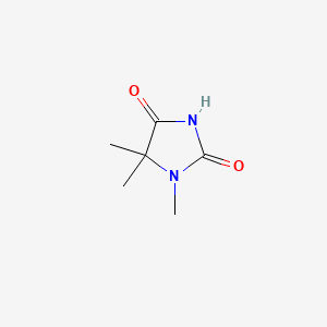 1,5,5-Trimethylimidazolidine-2,4-dione chemical structure (CAS 6851-81-6)