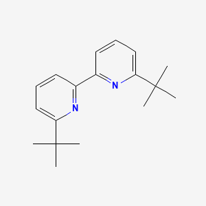 6,6'-Di-tert-butyl-2,2'-bipyridine chemical structure (CAS 6859-28-5)