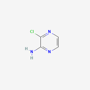 3-Chloropyrazin-2-amine chemical structure (CAS 6863-73-6)