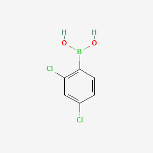 2,4-Dichlorophenylboronic acid chemical structure (CAS 68716-47-2)