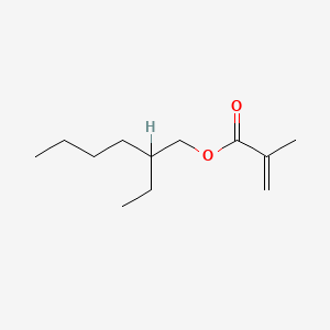 2-Ethylhexyl methacrylate chemical structure (CAS 688-84-6)