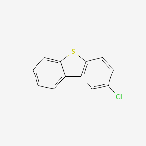 2-Chlorodibenzo[b,d]thiophene chemical structure (CAS 68820-91-7)