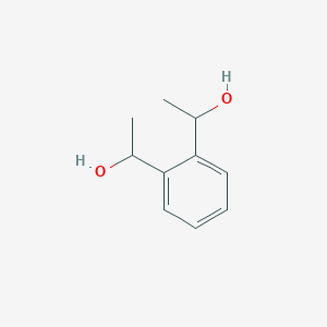 1,1'-(1,2-Phenylene)diethanol chemical structure (CAS 68850-07-7)