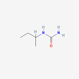 1-(sec-Butyl)urea chemical structure (CAS 689-11-2)