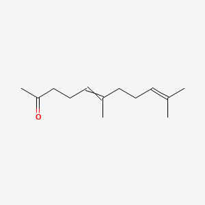 6,10-Dimethyl-5,9-undecadien-2-one, mixture of isomers chemical structure (CAS 689-67-8)