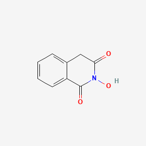 2-Hydroxyisoquinoline-1,3(2H,4H)-dione chemical structure (CAS 6890-08-0)