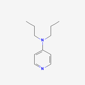 N,N-Dipropylpyridin-4-amine chemical structure (CAS 69008-70-4)