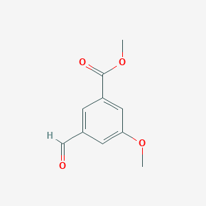 methyl 3-formyl-5-methoxybenzoate chemical structure (CAS 69026-10-4)