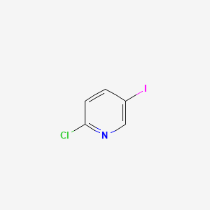 2-Chloro-5-iodopyridine chemical structure (CAS 69045-79-0)