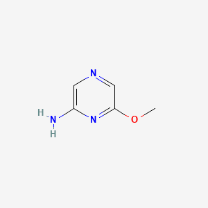 2-Amino-6-methoxypyrazine chemical structure (CAS 6905-47-1)