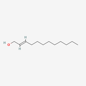 trans-2-Dodecenol chemical structure (CAS 69064-37-5)
