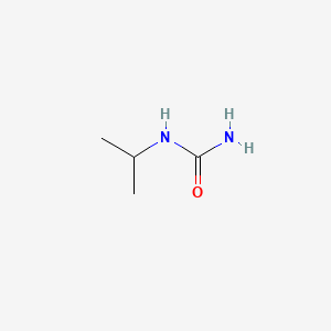 1-Isopropylurea chemical structure (CAS 691-60-1)