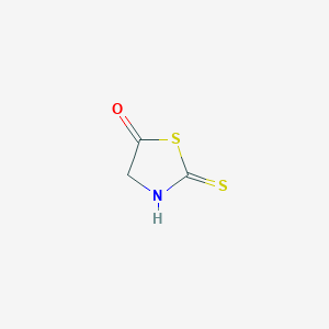 2-Thioxothiazolidin-5-one chemical structure (CAS 6913-23-1)