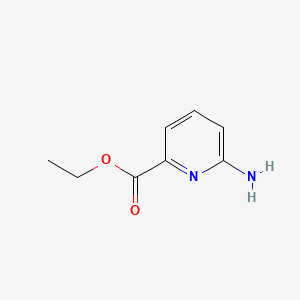 Ethyl 6-aminopicolinate chemical structure (CAS 69142-64-9)