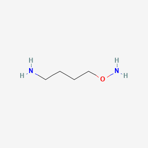 4-(Aminooxy)butan-1-amine chemical structure (CAS 69182-55-4)