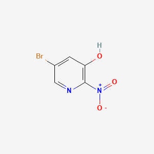 5-Bromo-2-nitropyridin-3-ol chemical structure (CAS 691872-15-8)