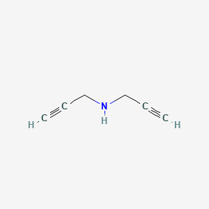 Dipropargylamine chemical structure (CAS 6921-28-4)