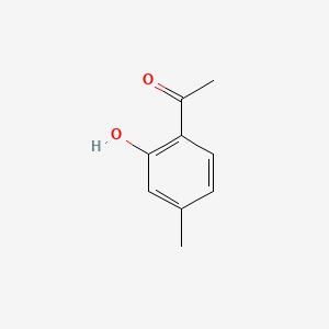 1-(2-Hydroxy-4-methylphenyl)ethanone chemical structure (CAS 6921-64-8)