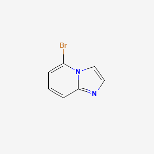 5-Bromoimidazo[1,2-a]pyridine chemical structure (CAS 69214-09-1)