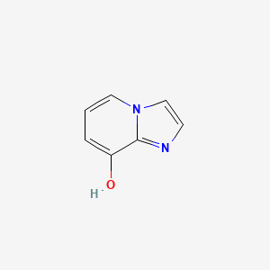 Imidazo[1,2-a]pyridin-8-ol chemical structure (CAS 69214-22-8)
