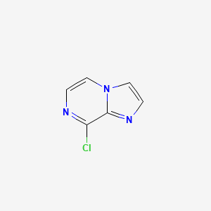 8-Chloroimidazo[1,2-a]pyrazine chemical structure (CAS 69214-33-1)