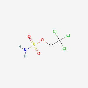 2,2,2-Trichloroethyl sulfamate chemical structure (CAS 69226-51-3)