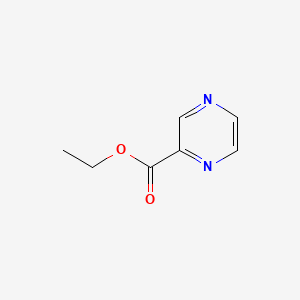 Ethyl pyrazine-2-carboxylate chemical structure (CAS 6924-68-1)