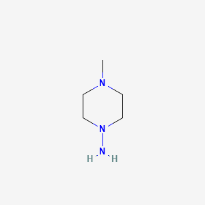 4-Methylpiperazin-1-amine chemical structure (CAS 6928-85-4)